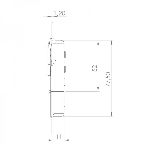 Gömme Çanta Kilidi 01 image 2