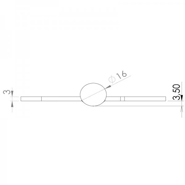 Paslanmaz Kapı Menteşesi 88 x 100 x 3 image 2