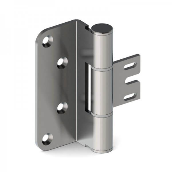 Paslanmaz Sac Kasa Ahşap Kapı Menteşesi image