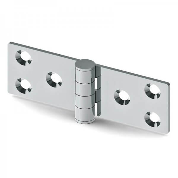 Paslanmaz Yaprak Menteşe 71 x 24 x 1.5mm image