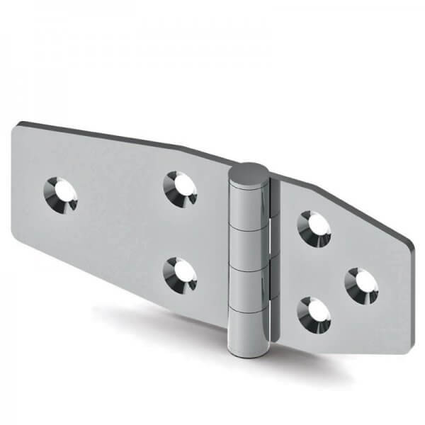 Paslanmaz Yaprak Menteşe 97 x 38 x 2mm image