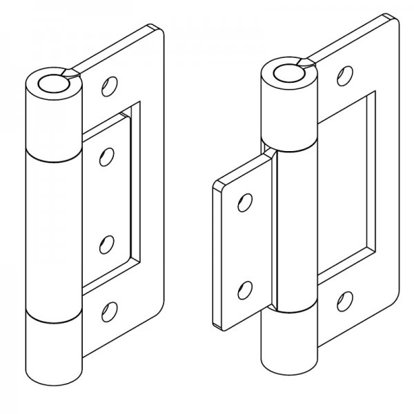 Yönsüz Kelebek Menteşe image 2